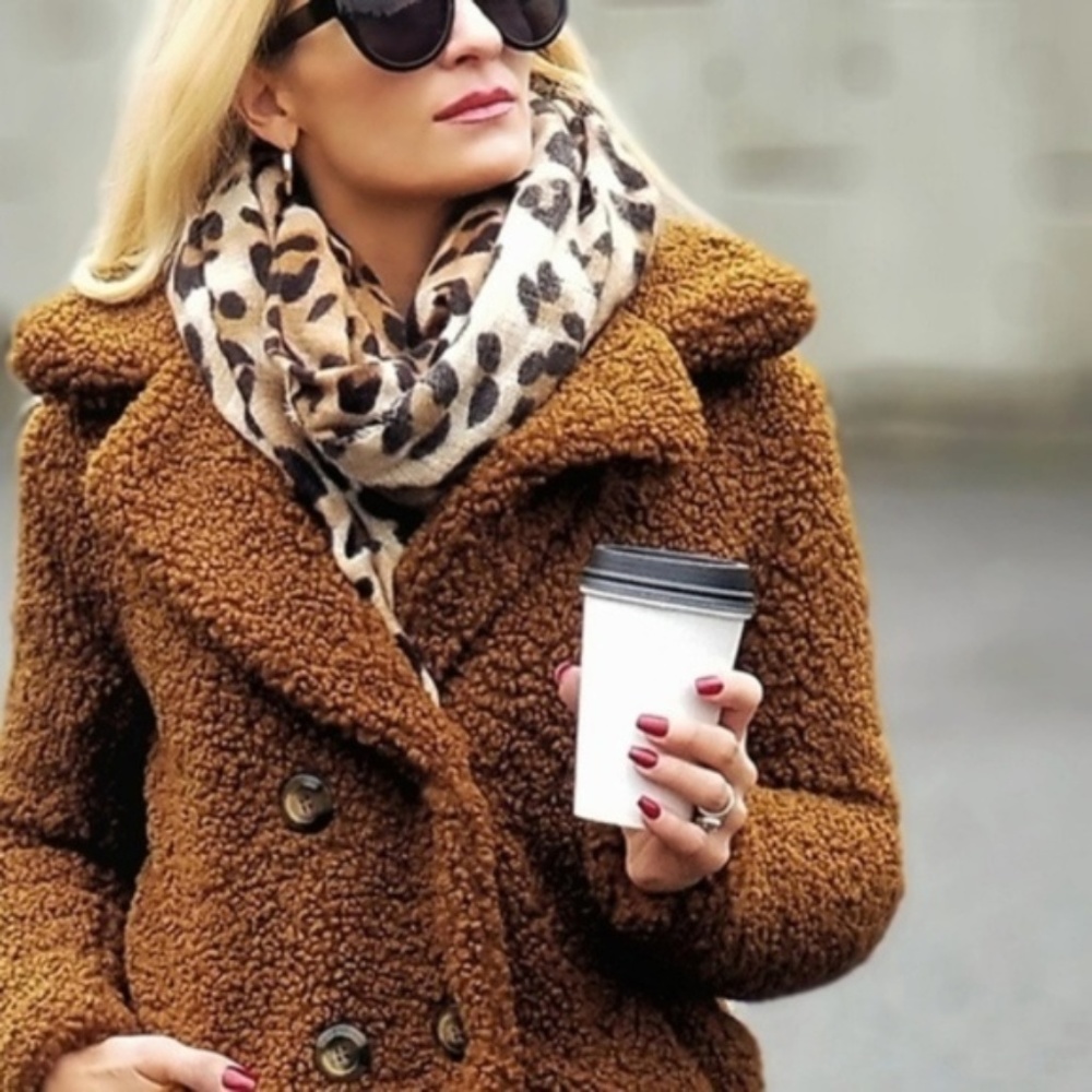 💋 LAST 1 💋 Teddy Bear Coat - Picture 4 of 4